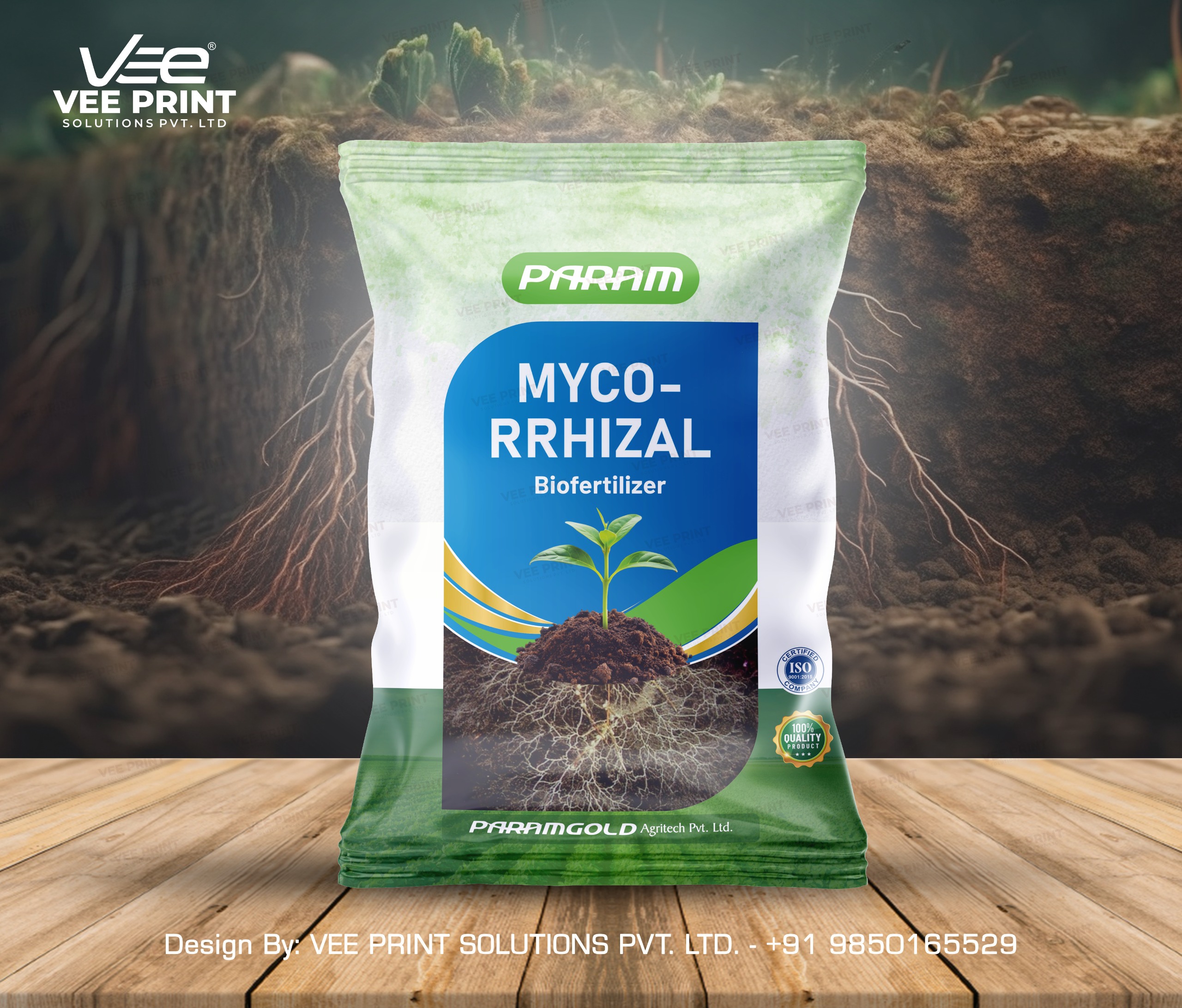ParamGold Myco-Rrhizal biofertilizer pack